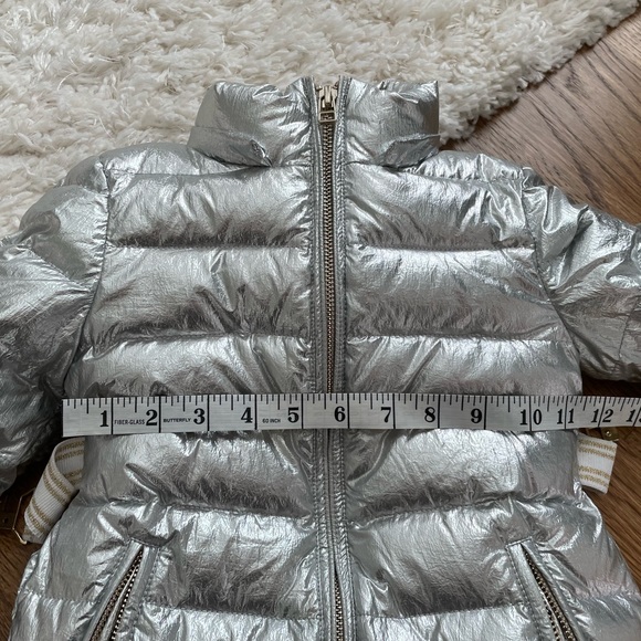 Yves Salomon Metallic Kids down jacket size 4 - Picture 11 of 12